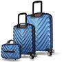 Zoozie Bags Juego de Maletas de 3 Piezas Azul Oscuro